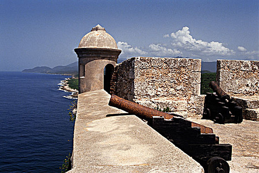 莫罗城堡,圣地亚哥,古巴