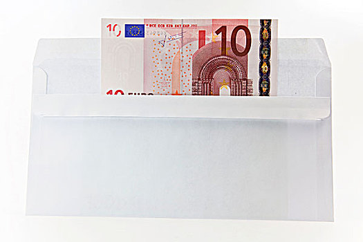 欧元,货币,信封
