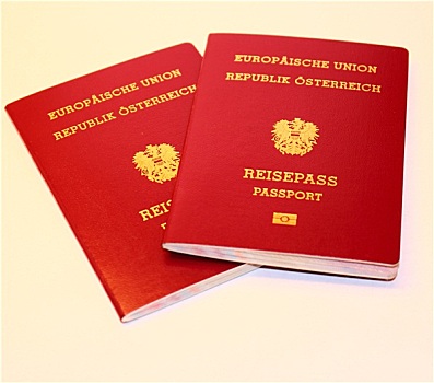 奥地利,护照