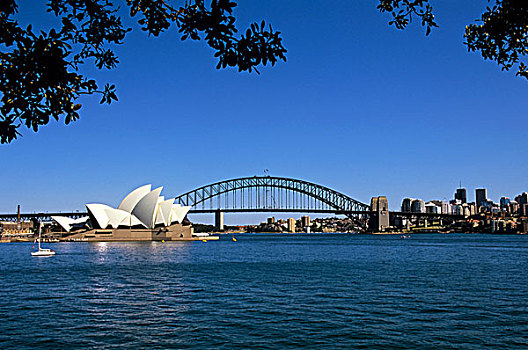澳大利亚,悉尼,剧院,海港大桥