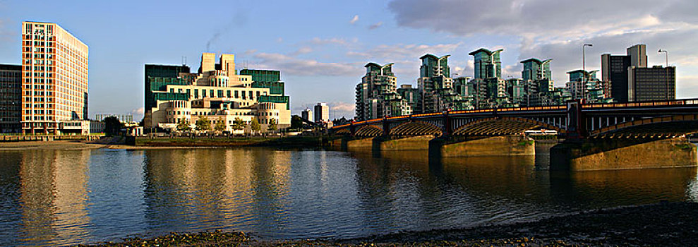 建筑,泰晤士河,伦敦
