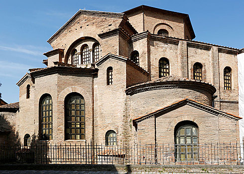 教堂,拉文纳,艾米利亚-罗马涅大区,意大利,欧洲