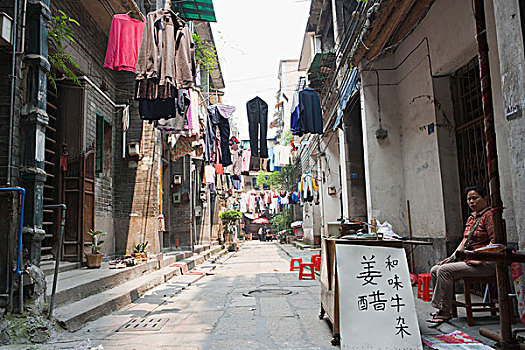 小路,广州,中国