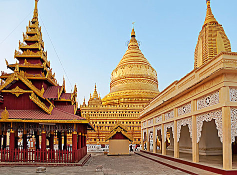 瑞喜宫塔,缅甸