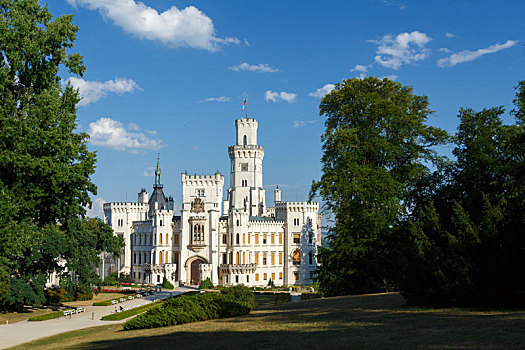 捷克共和国,白色,城堡