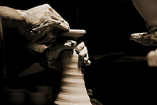 拉坯陶瓷工艺手工艺