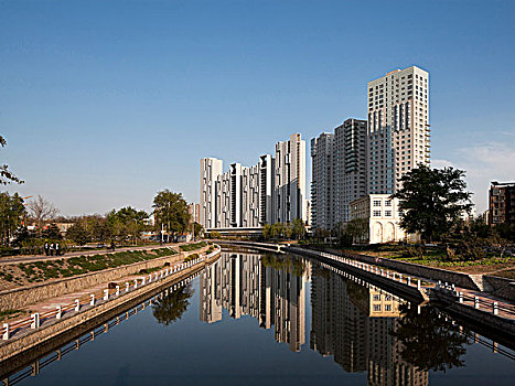 安徒生,花园,住房,复杂,北京,中国