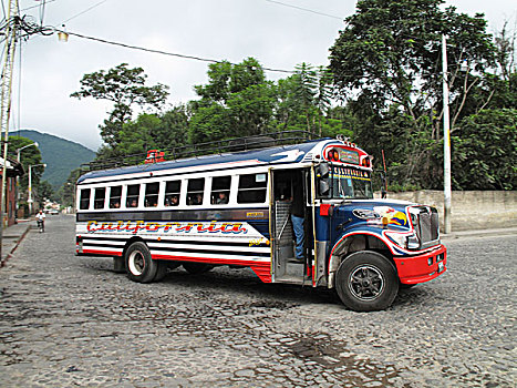 巴士,安提瓜岛