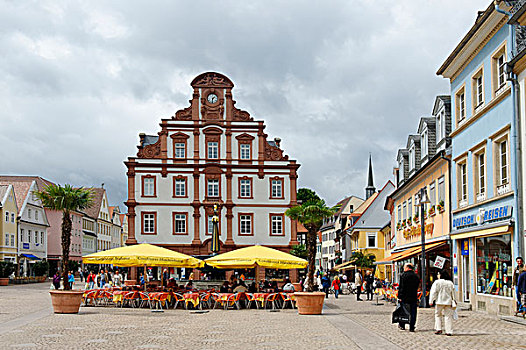 主要街道,市场,百货公司,莱茵兰普法尔茨州,德国,欧洲