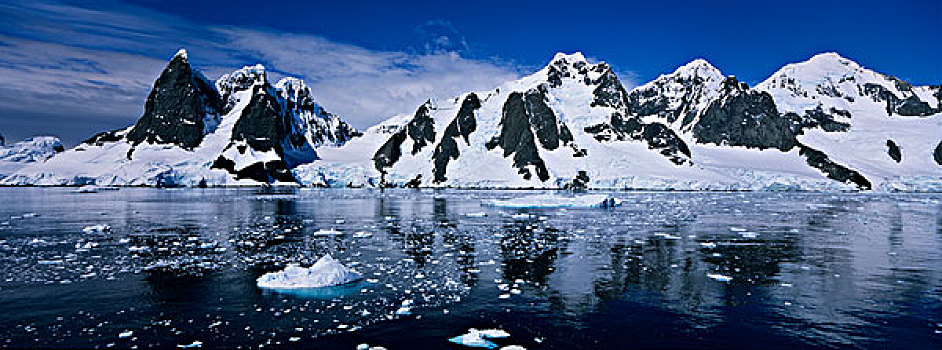 南极,朝日,山峰,高度,东北方,入口,雷麦瑞海峡