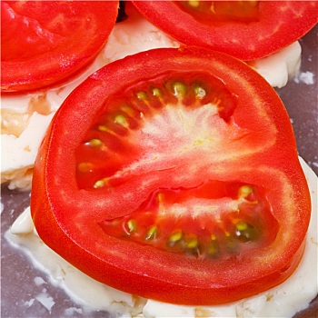 西红柿,奶酪