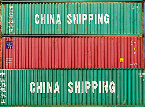 中国,运输,容器