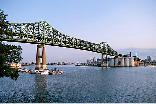桥,波士顿,马萨诸塞,美国