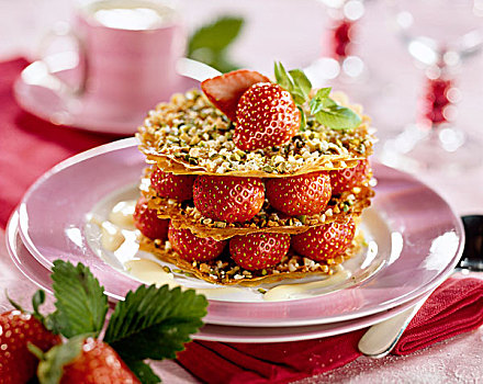 草莓,甜点