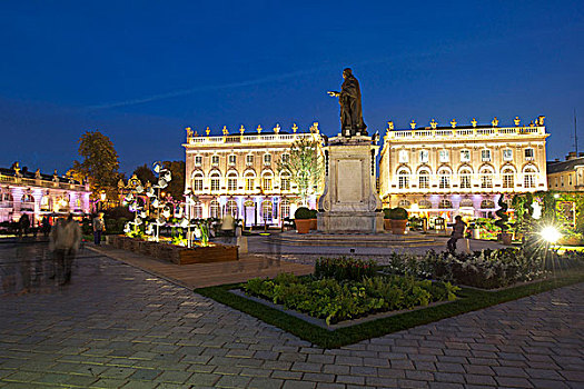 法国,摩泽尔,斯坦尼斯瓦夫广场,地点,建造,18世纪,世界遗产,联合国教科文组织,雕塑,国王