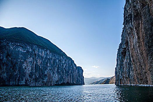 长江三峡瞿塘峡峡谷