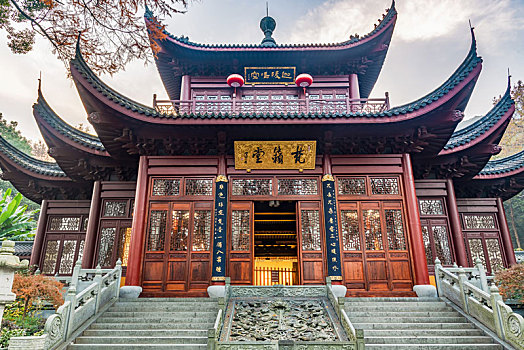 杭州永福禅寺迦陵讲院的梵籁堂