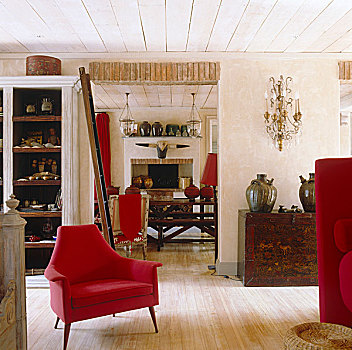 红色,家具,布,装饰,物体,地产
