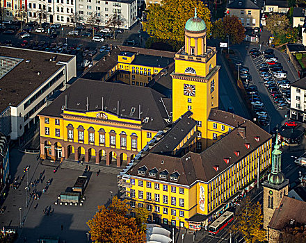市政厅,地区,北莱茵威斯特伐利亚,德国,欧洲