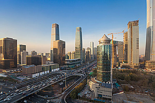北京cbd地区景观