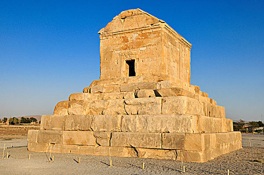墓地,考古,场所,帕萨尔加德,世界遗产,波斯,伊朗,亚洲