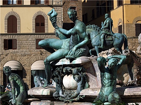 喷泉,市政广场,佛罗伦萨