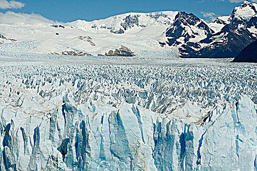 全景,冰河,阿根廷