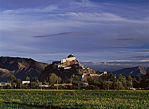 西藏抗英遗址古堡
