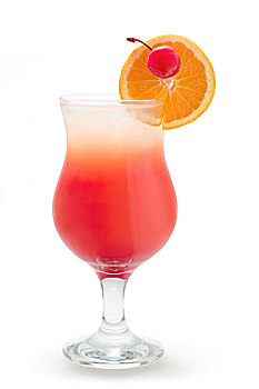 鸡尾酒,大杯饮料,佛罗里达,草莓汁,橙汁,柠檬汁