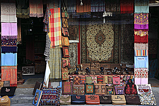 尼泊尔,加德满都,纪念品店