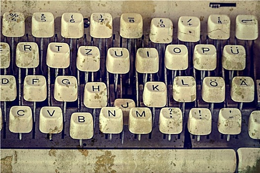 按键,老,打字机