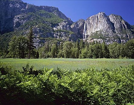 优胜美地,瀑布,优胜美地国家公园,加利福尼亚