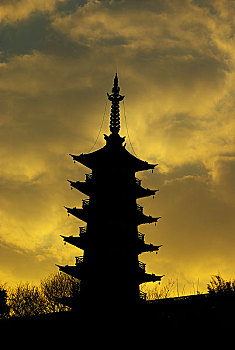 苏州光福古镇铜观音寺