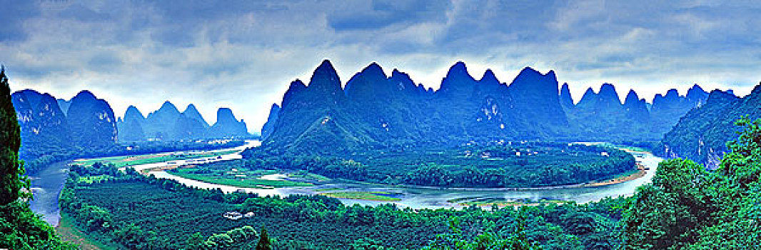 桂林山水-螺丝山