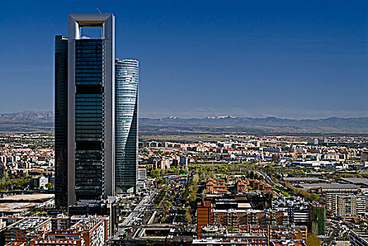 商务,区域,马德里,西班牙,欧洲