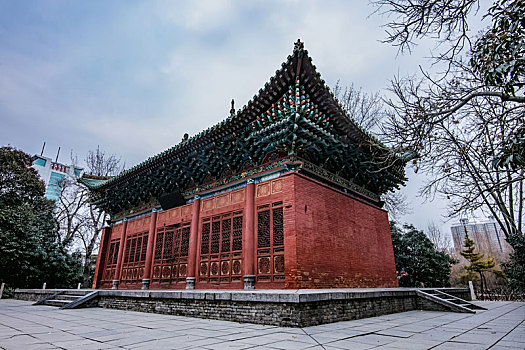 河南省郑州市古建园林建筑景观