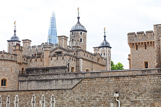 伦敦塔,中世纪,防护,建筑,伦敦,英国