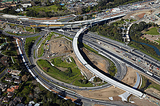 高速公路,连接,奥克兰,北岛,新西兰
