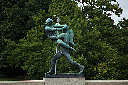 奥斯陆雕塑公园雕像