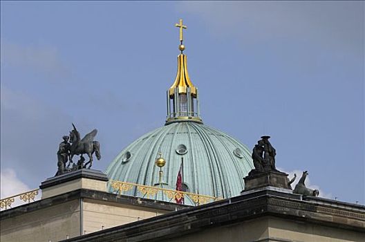 圆顶,法国大教堂,柏林,德国,欧洲