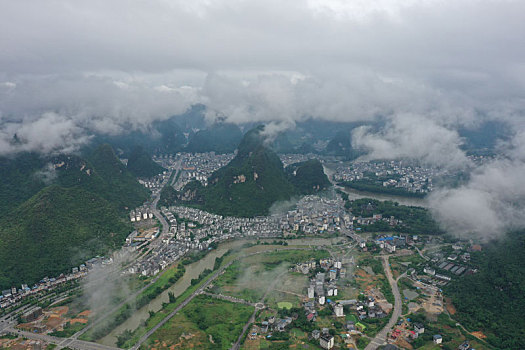 雨后仙境