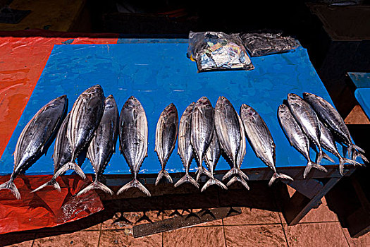 鲜鱼,传统市场
