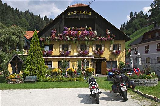 旅店,国家公园,卡林西亚,奥地利