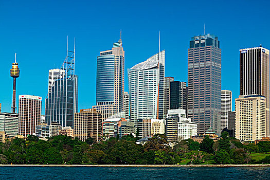 摩天大楼,水岸,悉尼,新南威尔士,澳大利亚
