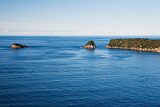 岩石构造,海岸线,半岛,新西兰