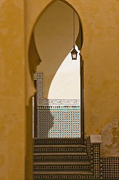 入口,陵墓,梅克内斯,摩洛哥