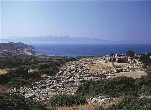 遗迹,弥诺斯文明,遗址,克利特岛,希腊,欧洲