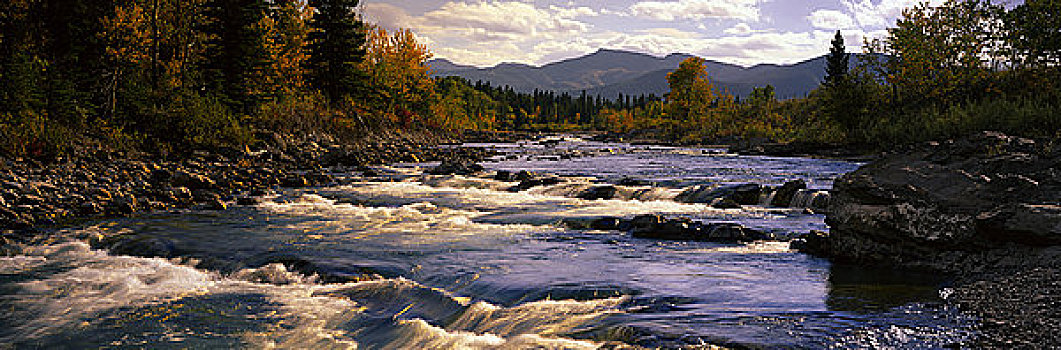 河,卡纳纳斯基斯县,艾伯塔省,加拿大