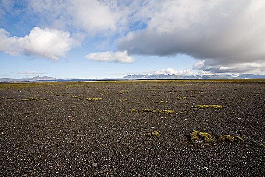 荒芜,乡村,路线,冰岛