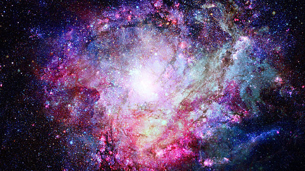 漂亮,星云,星系,图像,美国宇航局